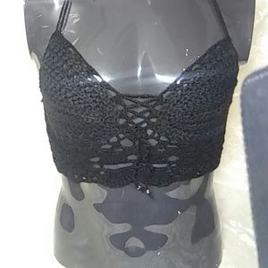 Handmade crochet crop top